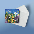 Carte  avec enveloppe - Reproduction d'après une oeuvre originale - 10x10 cm